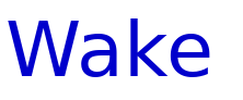 Wake & Bake الخط